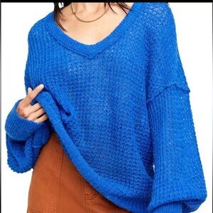 Free People oversized sweater Sz. XS